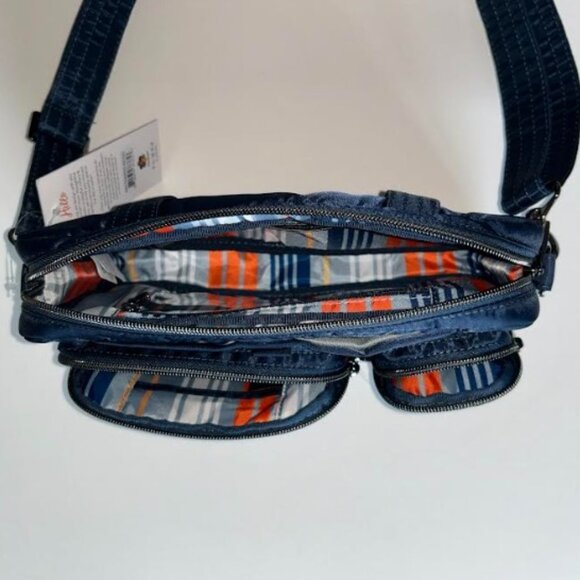 Lug Switcheroo Crossbody Bag Indigo Blue - Picture 4 of 8